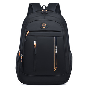 Men's <b>Backpack</b> <b>Large</b> Capacity 20-35L Waterproof Business Travel Bag Solid Color Detachable Straps - Product Image 4