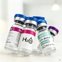 21. Autocollant personnalisé pour flacon de peptides de recherche, en vinyle résistant au froid, pour flacon en verre de 10 ml, usage de recherche uniquement