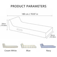 Meilleure vente en gros d'usine Portable gonflant loisirs paresseux chaise longue extérieur gonflable Air canapé à vendre