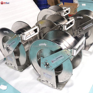 Carrete de Manguera para Agua de Mar de Acero Inoxidable S316L Rojo de 10-30 m y 1/4'' de Diámetro, Estándar ANSI, para Equipos de Alimentos - Product Image 3