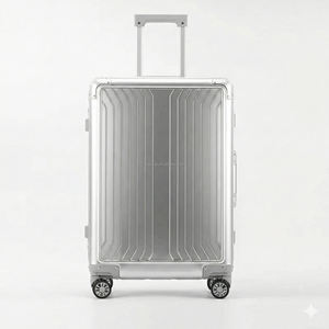 <span class=keywords><strong>Maleta</strong></span> de <span class=keywords><strong>Cabina</strong></span> de Aluminio Negro Mate, 20'' 24'', con Ruedas, Resistente, Unisex, para Viajes de Negocios - Product Image 2