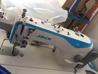 Machine à coudre industrielle informatisée à point droit automatique à aiguille simple à grande vitesse JACK A2S pour chemises