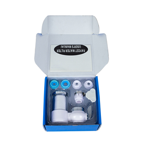 Mini filtre purificateur d'eau alcaline en ABS de qualité alimentaire avec charbon actif transparent W - Product Image 6