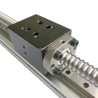 Table coulissante à guidage linéaire FSL40, vis à billes, rail de mouvement, guide linéaire CNC, actionneur, moteur pas à pas Nema 23 motorisé