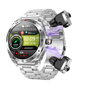 T95ファッションTWSスマートウォッチフィットネストラッカー防水心拍数モニターIPSスクリーンヘッドフォンスマートウォッチ - Product Image 5