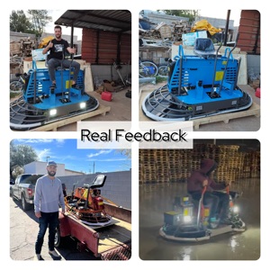 Yeni tip beton helikopter Ride-on kat yüzen makine yüksek hızlı sürücü tipi beton güç mala makinesi satılık - Product Image 3