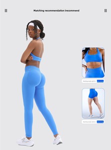 Suministro ODM: Pantalones de Yoga de Cintura Alta para Mujer, Leggings Deportivos de Alta Calidad, Ropa de Gimnasio, Pantalones Deportivos - Product Image 5