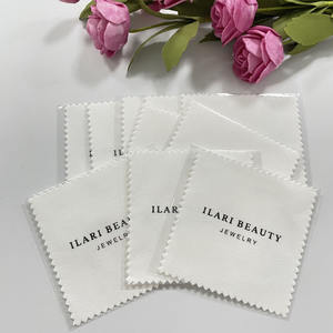 Toptan özel lüks takı parlatma temizleme bezi - Product Image 3