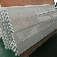 Panneau de façade en aluminium moderne avec revêtement PVDF, imperméable et ignifuge, pour murs-rideaux extérieurs de bâtiments commerciaux, respectueux de l'environnement