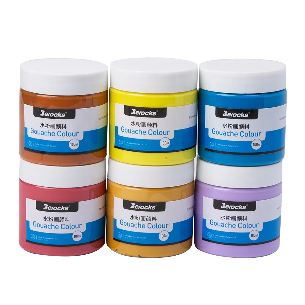 non-toxic 100 ml 12/18/24/36 colors Gouache Colour Paint Set