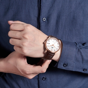 PT5000 orologio da uomo meccanico automatico <span class=keywords><strong>di</strong></span> lusso personalizzato in acciaio inossidabile con vetro zaffiro Ultra sottile - Product Image 3