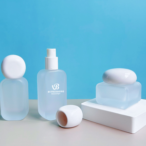 30ml 50ml Professional Manufacturer Luxury Serum Oil Package <strong>Custom</strong> Foundation Glass Pump Serum Skincare <strong>Essence</strong> Bottle - Product Image 2
