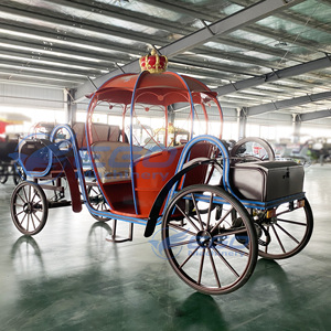 Carruaje de Cenicienta Eléctrico al por Mayor |   Hermosas Carruajes sin Caballos para Eventos de Boda |   Carruaje de Lujo de Cuento de Hadas - Product Image 4
