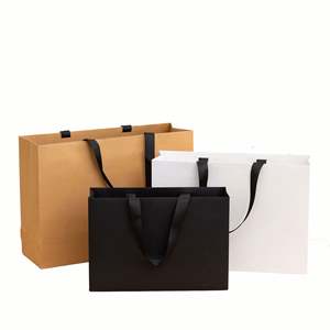 LILA Luxury Silk Premium Cardboard Gift <b>Box</b> High-End Paper <b>Packaging</b> for Shopping Bags - Product Image 3