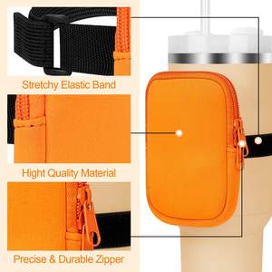 Bolsa para Botella de Agua, Cinturón Deportivo Compatible con Stanley Quencher Adventure 40oz y IceFlow 20oz 30oz, Riñonera para Gimnasio - Product Image 3