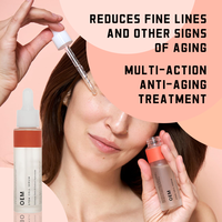 Sérum aux cellules souches OEM Triple Complexe Botanique Hydratant Protection Antioxydante Réparation Apaisante de la Peau Anti-Âge Végétalien 30ml/100ml