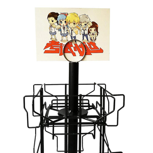 Multi Purpose Table Metal 3 Tier 12 Pockets <strong>Wire</strong> <strong>Greeting</strong> Poster Gift <strong>Card</strong> <strong>Display</strong> Shelf <strong>Rack</strong> - Product Image 3