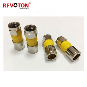 Giá thấp F nam RG6/rg11 uốn loại kết nối, chất lượng cao rf kết nối - Product Image 3