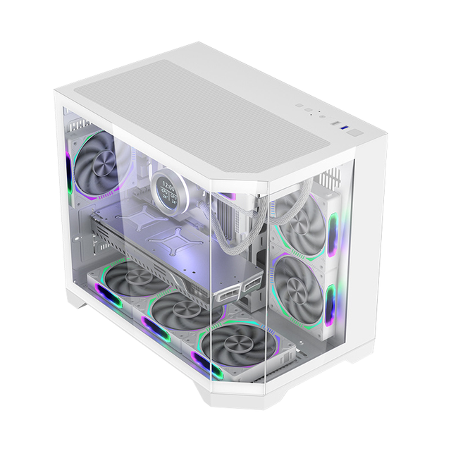 Wholesale MATX ITX PC Case 360mm Water Cooling Support 400mm VGA Length With 3.0 USB Ports