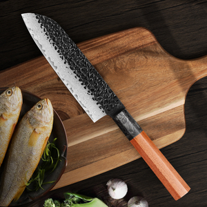 Ioko hàng ngày đầu bếp Nhật Bản dao cắt tiện ích dao Damascus thép cổ điển nhà bếp đầu bếp dao - Product Image 3