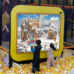 Jeu de projection murale interactif grand écran pour aire de jeux intérieure : Jeu mural interactif pour enfants : Magic Ball <span class=keywords><strong>Smash</strong></span> - Product Image 4