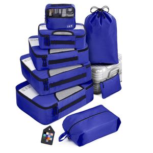 กระเป๋าเดินทางสำหรับใส่สัมภาระ ชุด 8 ชิ้น พร้อมถุงซักผ้า ชุดจัดเก็บสัมภาระเดินทาง 8 ชิ้น - Product Image 3