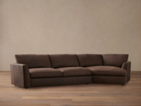 Nouveau mobilier d'intérieur, mobilier moderne pour la maison, salon, canapé sectionnel en cuir sur mesure à deux places
