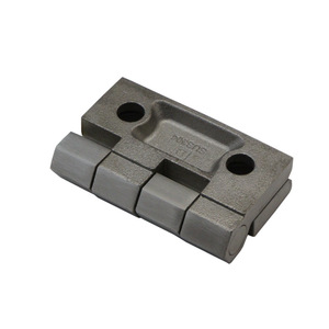 304 Stainless Steel Hinges 80x80x10mm <b>Brushed</b> Surface Mount Furniture Hinge Industrial Design Antirust - Product Image 4