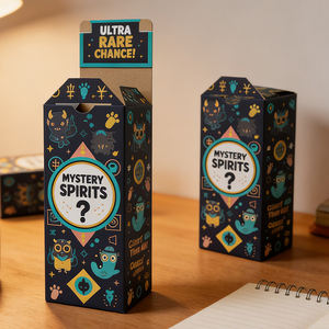 Fashion Custom Printed Color Mystery Paper Box Blind Packaging <b>Boxes</b> - Product Image 4