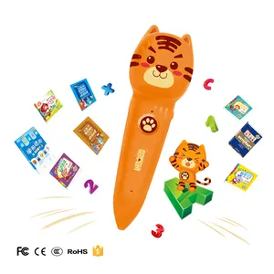 Best Multi language Digital Educational Toys Indoor Learning Intelligent Speaking Machine Baby Reading Pen for Worldwide Export