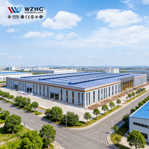 โกดังโครงสร้างเหล็กประกอบรวดเร็ว ประหยัด ทนทาน ผนังและหลังคาฉนวนสำเร็จรูป สำหรับโรงงาน โรงพยาบาล อายุการใช้งาน 50 ปี - Product Image 1