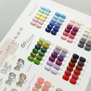 AILANUO New Trending 60 Colors Neon Gel Polish Collection Neon Gel Colors Tpo Hema Free Private Label Gel <b>Nail</b> Polish OEM ODM - Product Image 4