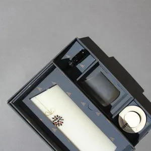 Couture futuristische elegante innovative Design funktionelle hochwertige Kartonbox für Kaffee Tasse Teebecher mit individuellem Logo