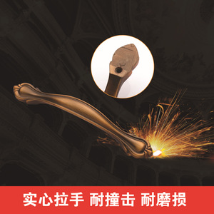 Xdoc Hardware European Style Cabinet Drawer Handle Zinc Alloy Single Hole Furniture Hardware For Cabinet Doors - Product Image 4