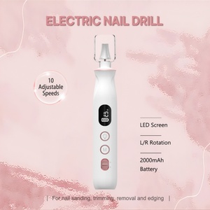 Máquina Profesional de Manicura y Pedicura con Taladro para Uñas de 45000 RPM, 10 Velocidades Ajustables, Herramienta Eléctrica de Pulido - Product Image 3