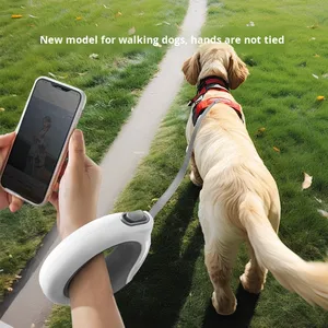 Automatische Einziehbare Hundeleine aus ABS-Material Hundekette Mittelgroß/Klein für Hundespaziergang Welpenfreundliches Haustierzubehör - Product Image 5