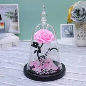 <span class=keywords><strong>Rosa</strong></span> Eterna Preservada en Cúpula <span class=keywords><strong>de</strong></span> Cristal, para San Valentín, Navidad, Día <span class=keywords><strong>de</strong></span> <span class=keywords><strong>la</strong></span> Madre, Decoración <span class=keywords><strong>de</strong></span> Bodas <span class=keywords><strong>y</strong></span> Hogar - Product Image 2