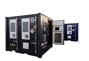 Contenedor SCU BRES-720-375 de 10 pies con Sistema de Almacenamiento de Energía en Baterías (BESS) de 720 kWh con Refrigeración por Aire para Microredes e Integración Solar - Product Image 2