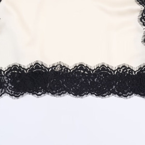 PB&ZA - Blusas <span class=keywords><strong>de</strong></span> <span class=keywords><strong>Tirantes</strong></span> <span class=keywords><strong>de</strong></span> <span class=keywords><strong>Encaje</strong></span> con Textura <span class=keywords><strong>de</strong></span> Satén <span class=keywords><strong>de</strong></span> Seda para Mujer, Estilo Vintage, Espalda Descubierta, <span class=keywords><strong>Camisetas</strong></span> Elegantes para Mujer, Novedad <span class=keywords><strong>de</strong></span> 2025 - Product Image 4