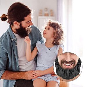 Bavoir à manches longues pour barbe pour homme avec bandana, couvre-barbe et pochette - Product Image 3