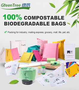 100% Compostable Sustainable Cornstarch Custom Logo Biodegradable Clear Self Adhesive Garment Cloth Apparel <strong>Bags</strong> for Packaging - Product Image 6