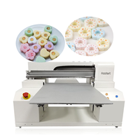 Impresora Comercial de Pasteles A2 |   Impresora de Alimentos de Cama Plana con Tinta Comestible para Producción de Panadería, Pastelería y Postres, Formato Grande de 420*600 mm