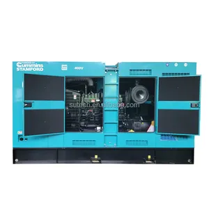 Generatore di genset denyo silenzioso diesel 400 kva 450 kw cummins qsz13g3 silenziatore