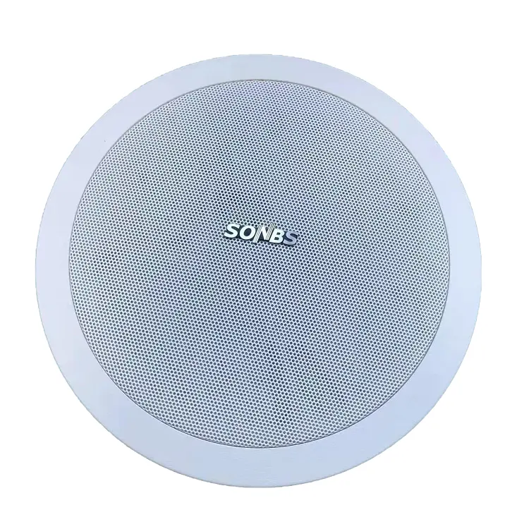 White Color Audio System Speakers 10W 20W 30W Pa In Ceiling Speaker System