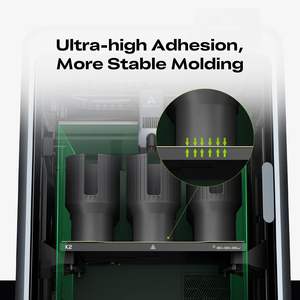 Placa de construcción Creality K2 PEI de 300x300 mm, doble cara, esmerilada, para impresora 3D - Product Image 5