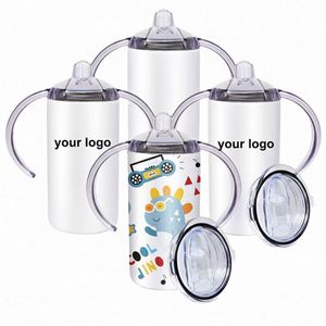 Botella de Alimentación para Bebé de Acero Inoxidable con Aislamiento al Vacío, Clásica, de 12 oz, para Sublimación, Vaso Térmico con Boquilla, Mantiene la Temperatura de 6 a 12 Horas - Product Image 2