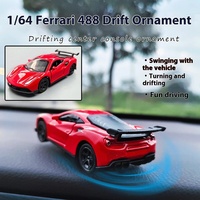 Ornements de voiture en alliage, modèle de simulation de dérive créatif, kits d'intérieur, jouet populaire transfrontalier, cadeau