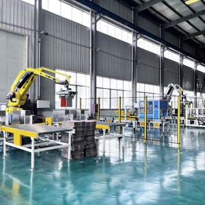 Pallettizzatrice per palettatrice in cartone ondulato in carta marrone rivestita in scatola di cartone - Product Image 5