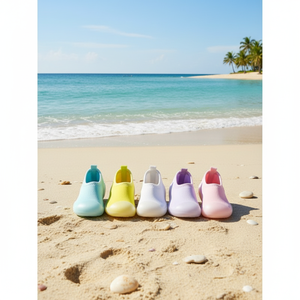 Zapatos Infantiles OZKIZ Estilo Coreano Color Aqua Light, Diseño de Punta Cerrada, Secado Rápido, Entresuela de EVA, 2-7 Años, Moda de Verano, Uso en la Playa, para Niñas - Product Image 3