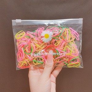 กล่องลูกอมน่ารักบรรจุสายยางยางยืดสำหรับเด็ก,ที่มัดผมแบบใช้ครั้งเดียวสีสันสดใสสายรัดผมอุปกรณ์เสริมสำหรับมัดผมสำหรับของเ<span class=keywords><strong>ล</strong></span>่น DIY - Product Image 5